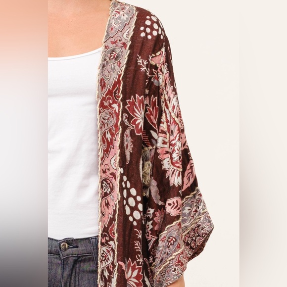 RAJ VEGA EMBROIDERED DUSTER NWT - Picture 5 of 5